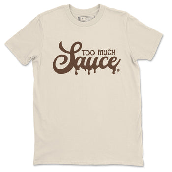 Dunk Low WMNS Cacao Wow sneaker shirt to match jordans Too Much Sauce sneaker tees Dunk Cacao Wow SNRT Sneaker Tees Crew Neck Unisex Cotton Sneaker T-Shirt Natural 2 T-Shirt