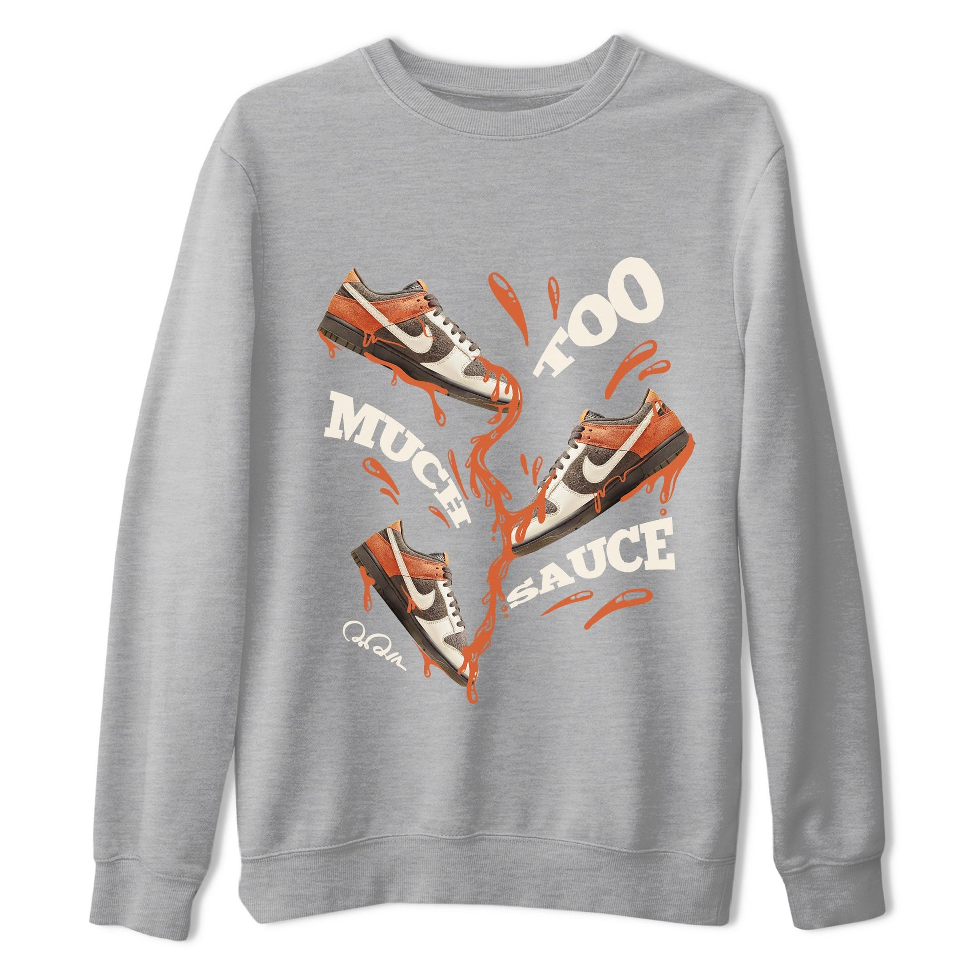 Dunk Red Panda shirt to match jordans Too Much Sauce sneaker tees Nike Dunk LowRed Panda SNRT Sneaker Release Tees Unisex Heather Grey 2 T-Shirt