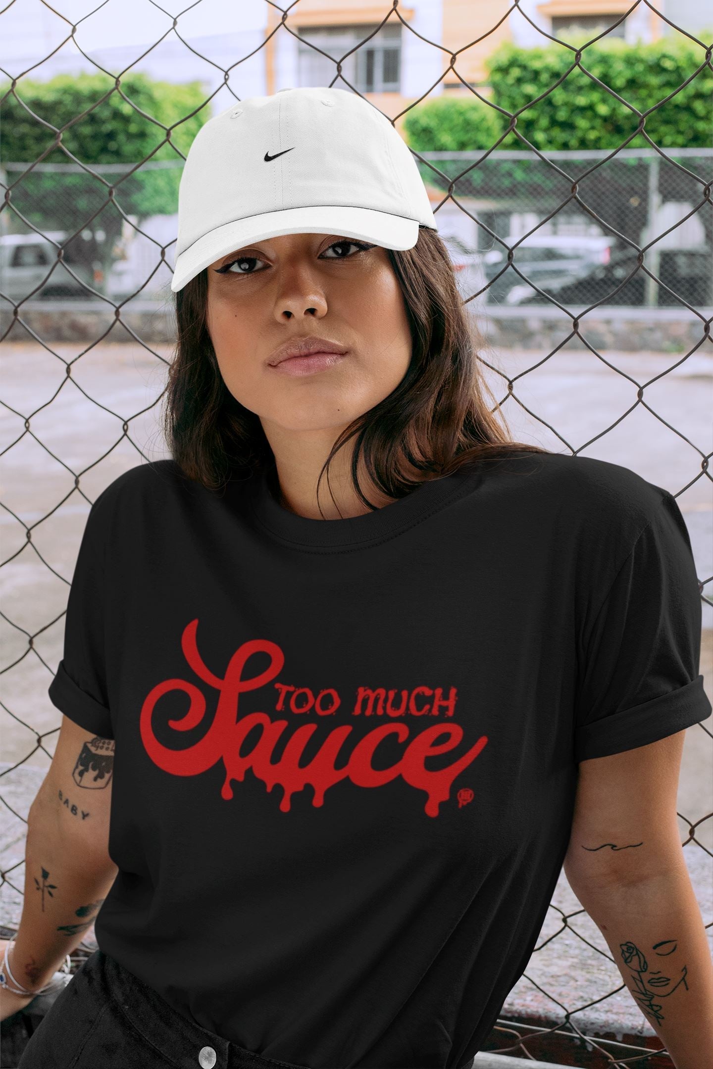 Jordan 9 Chile Red Sneaker Match Tees Too Much Sauce Sneaker Tees Jordan 9 Chile Red Sneaker Release Tees Unisex Shirts