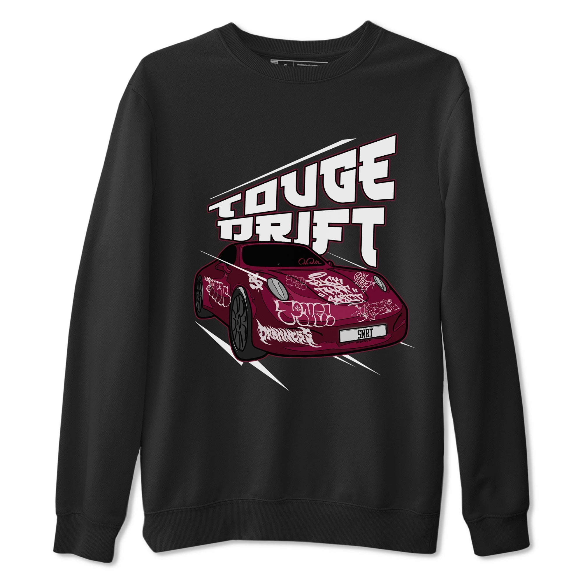 Air Jordan 1 Metallic Burgundy shirt to match jordans Touge Drift sneaker tees AJ1 Metallic Burgundy SNRT Sneaker Release Tees Unisex Black 2 T-Shirt