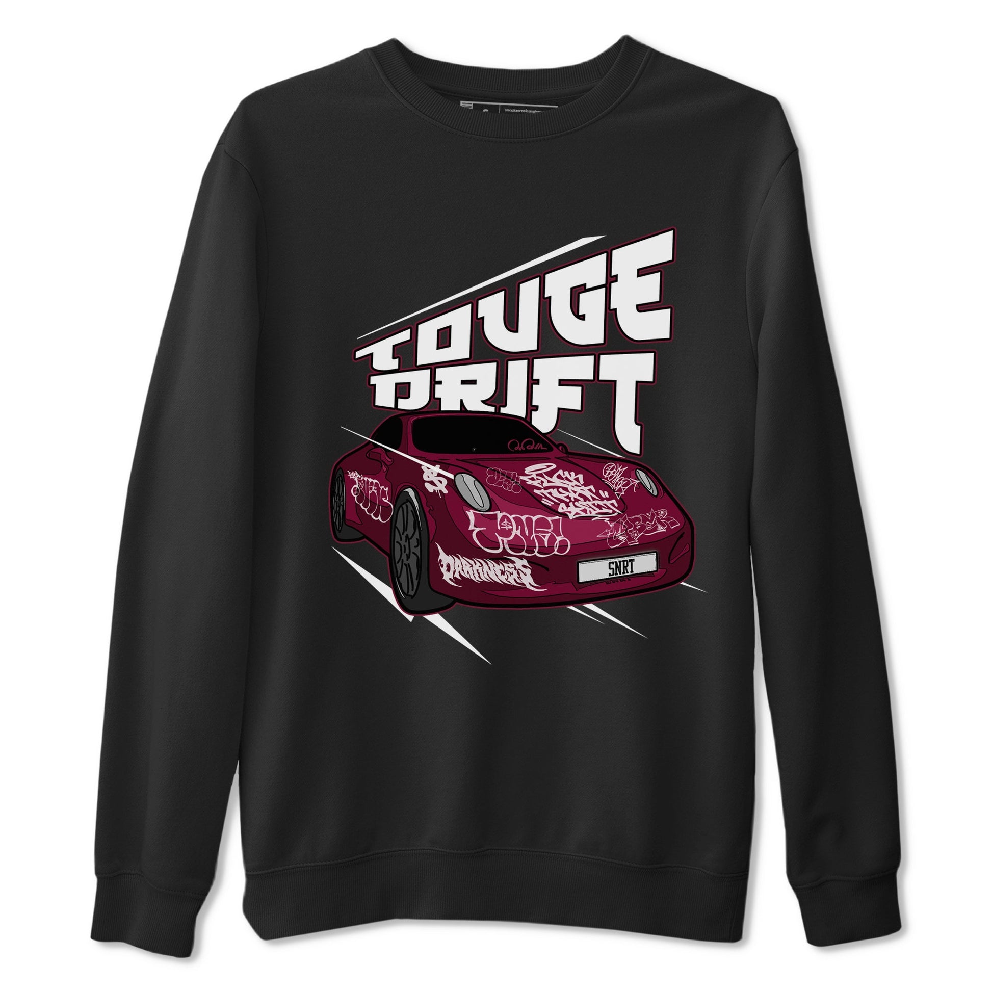 Air Jordan 1 Metallic Burgundy shirt to match jordans Touge Drift sneaker tees AJ1 Metallic Burgundy SNRT Sneaker Release Tees Unisex Black 2 T-Shirt