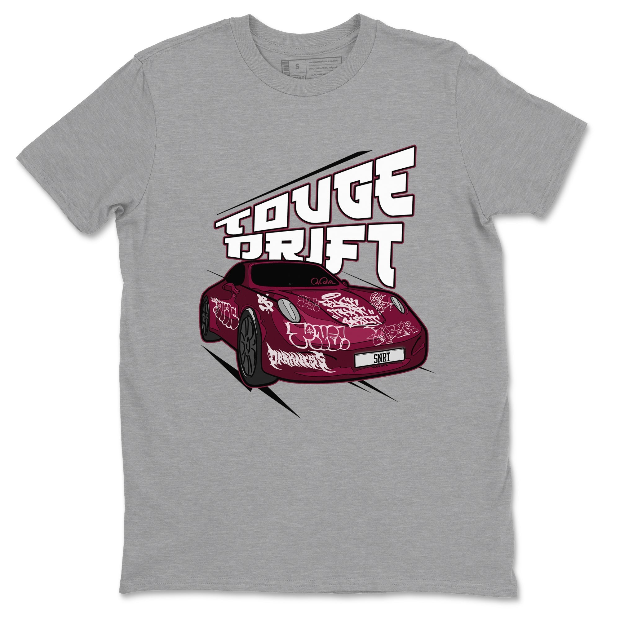 Air Jordan 1 Metallic Burgundy shirt to match jordans Touge Drift sneaker tees AJ1 Metallic Burgundy SNRT Sneaker Release Tees Unisex Heather Grey 2 T-Shirt