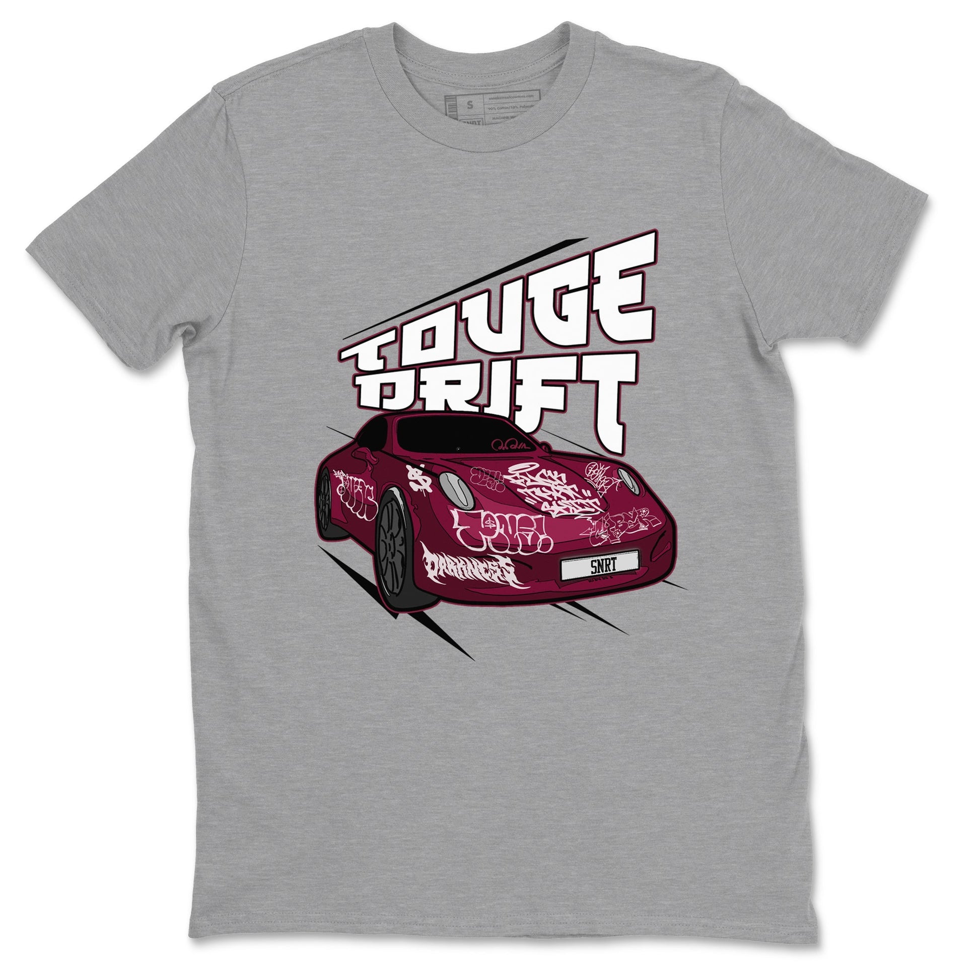 Air Jordan 1 Metallic Burgundy shirt to match jordans Touge Drift sneaker tees AJ1 Metallic Burgundy SNRT Sneaker Release Tees Unisex Heather Grey 2 T-Shirt