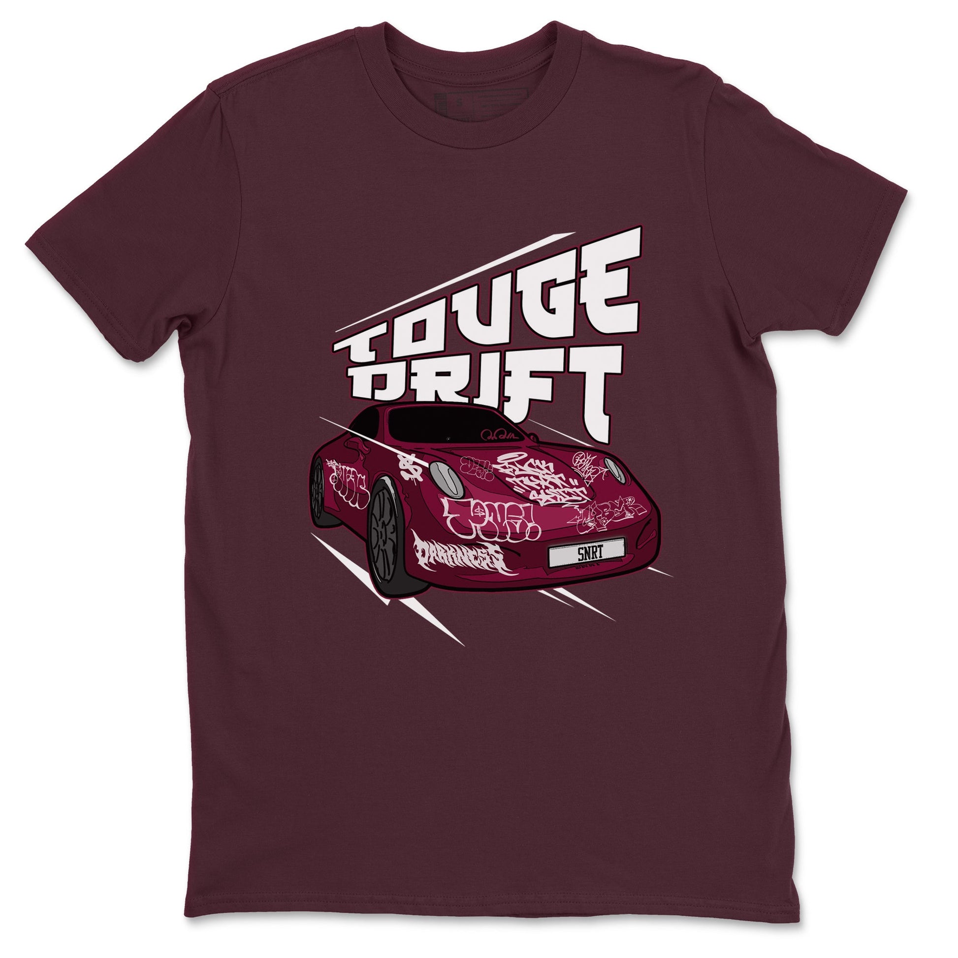 Air Jordan 1 Metallic Burgundy shirt to match jordans Touge Drift sneaker tees AJ1 Metallic Burgundy SNRT Sneaker Release Tees Unisex Maroon 2 T-Shirt