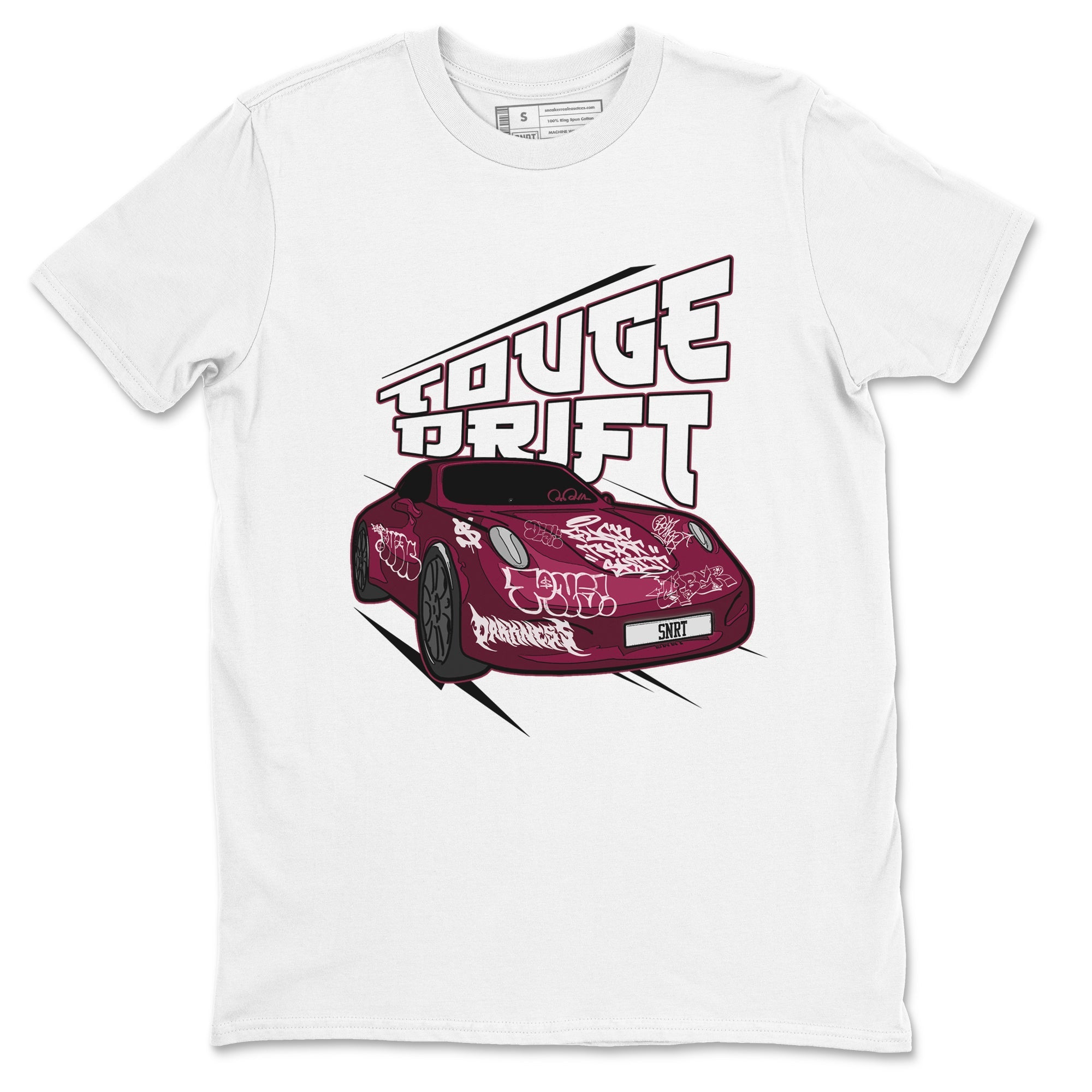 Air Jordan 1 Metallic Burgundy shirt to match jordans Touge Drift sneaker tees AJ1 Metallic Burgundy SNRT Sneaker Release Tees Unisex White 2 T-Shirt