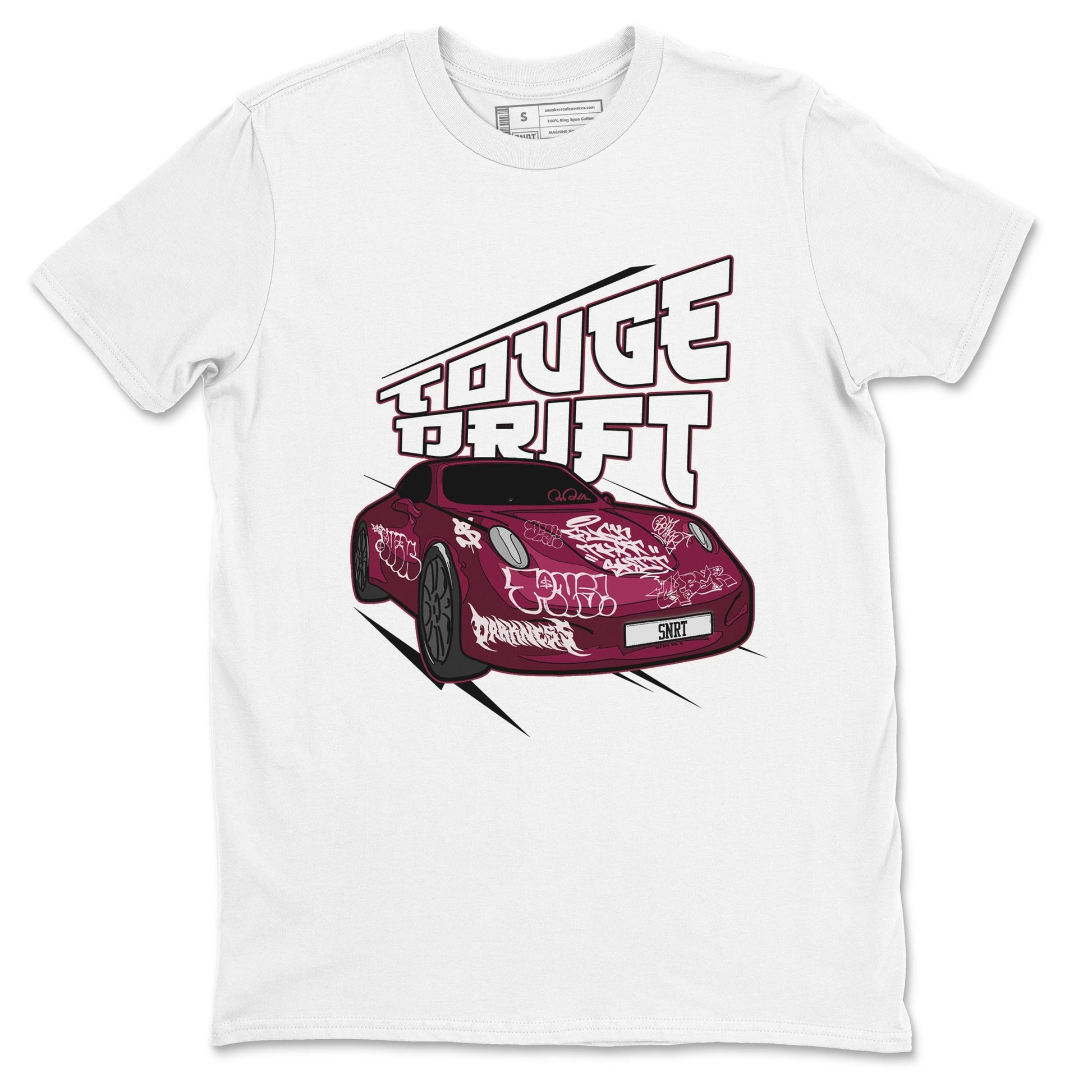 Air Jordan 1 Metallic Burgundy shirt to match jordans Touge Drift sneaker tees AJ1 Metallic Burgundy SNRT Sneaker Release Tees Unisex White 2 T-Shirt