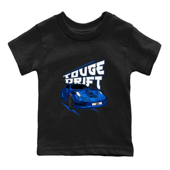 Air Jordan 1 Royal Imagined shirt to match jordans Touge Drift sneaker tees AJ1 Royal Imagined SNRT Sneaker Release Tees Baby Toddler Black 2 T-Shirt