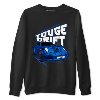Air Jordan 1 Royal Imagined shirt to match jordans Touge Drift sneaker tees AJ1 Royal Imagined SNRT Sneaker Release Tees Unisex Black 2 T-Shirt