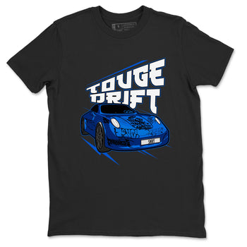 Air Jordan 1 Royal Imagined shirt to match jordans Touge Drift sneaker tees AJ1 Royal Imagined SNRT Sneaker Release Tees Unisex Black 2 T-Shirt