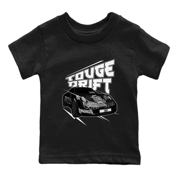 14s Panda shirt to match jordans Touge Drift sneaker tees Air Jordan 14 Panda SNRT Sneaker Release Tees Baby Toddler Black 2 T-Shirt