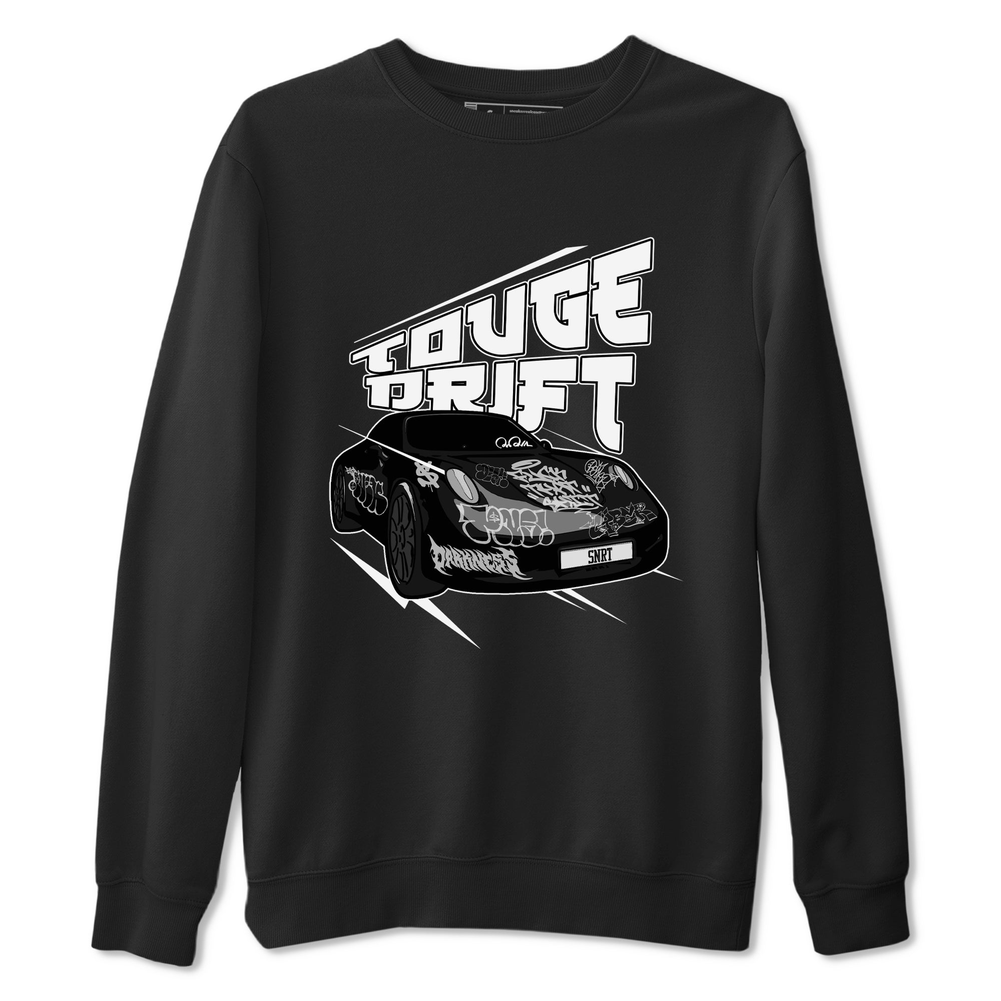 14s Panda shirt to match jordans Touge Drift sneaker tees Air Jordan 14 Panda SNRT Sneaker Release Tees Unisex Black 2 T-Shirt