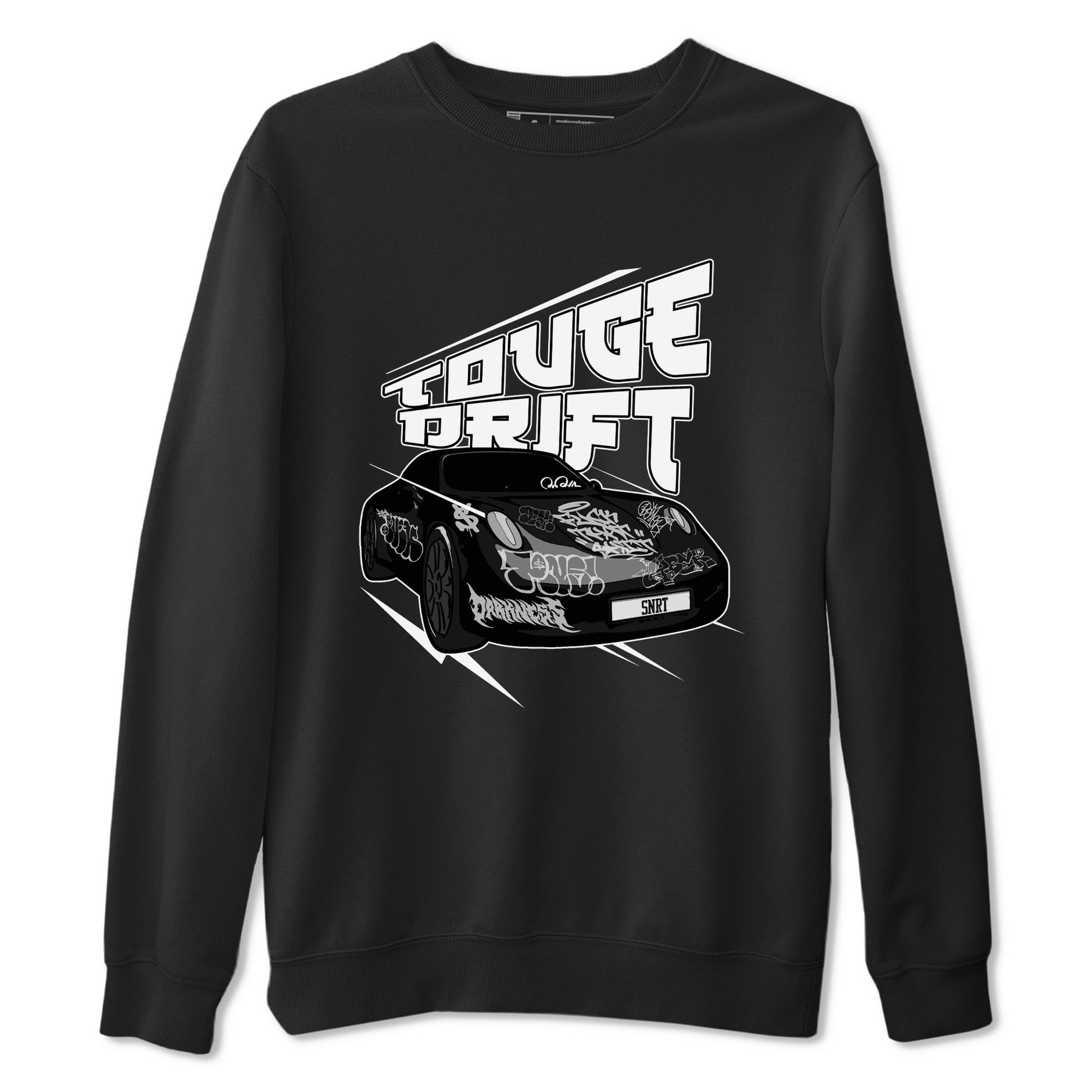 14s Panda shirt to match jordans Touge Drift sneaker tees Air Jordan 14 Panda SNRT Sneaker Release Tees Unisex Black 2 T-Shirt