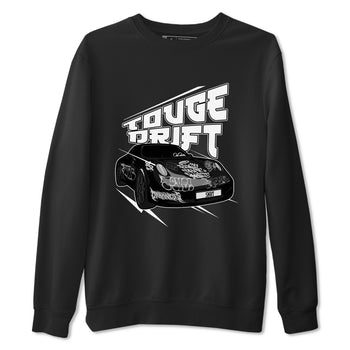 14s Panda shirt to match jordans Touge Drift sneaker tees Air Jordan 14 Panda SNRT Sneaker Release Tees Unisex Black 2 T-Shirt