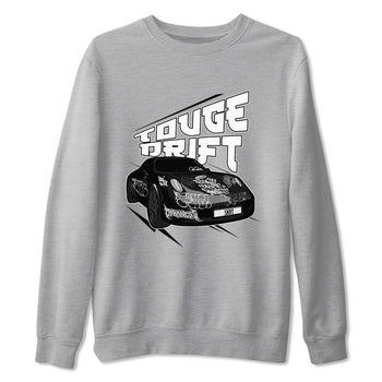 14s Panda shirt to match jordans Touge Drift sneaker tees Air Jordan 14 Panda SNRT Sneaker Release Tees Unisex Heather Grey 2 T-Shirt