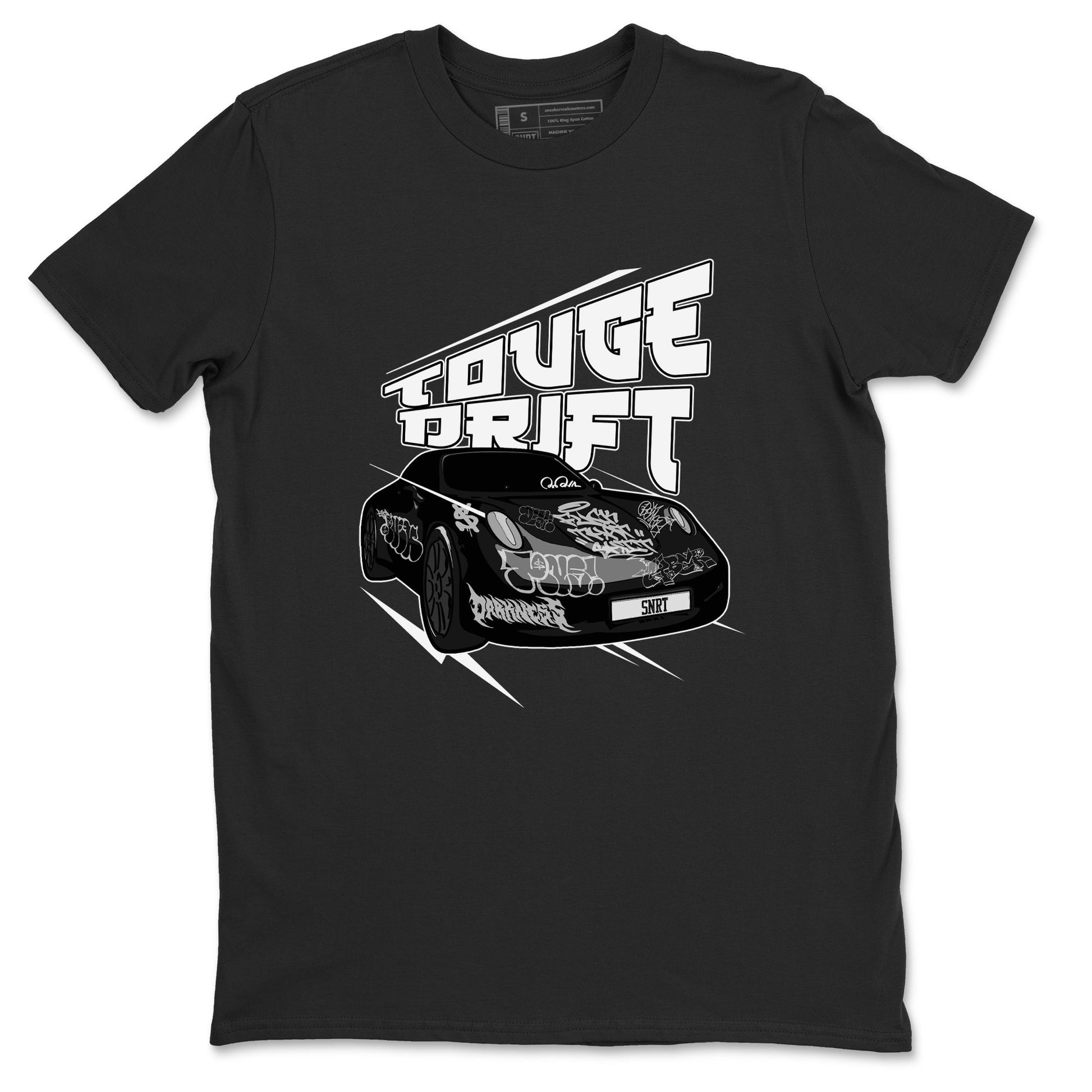14s Panda shirt to match jordans Touge Drift sneaker tees Air Jordan 14 Panda SNRT Sneaker Release Tees Unisex Black 2 T-Shirt