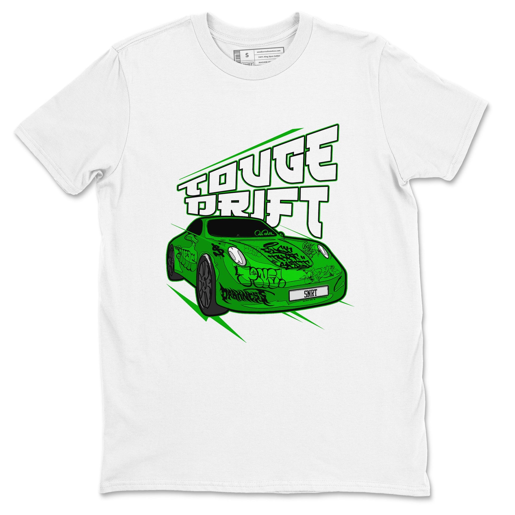 Air Jordan 5 Lucky Green shirt to match jordans Touge Drift sneaker tees AJ5 Lucky Green SNRT Sneaker Release Tees Unisex White 2 T-Shirt
