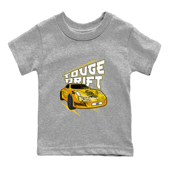 Air Jordan 6 Yellow Ochre shirt to match jordans Touge Drift sneaker tees AJ6 Yellow Ochre SNRT Sneaker Release Tees Baby Toddler Heather Grey 2 T-Shirt