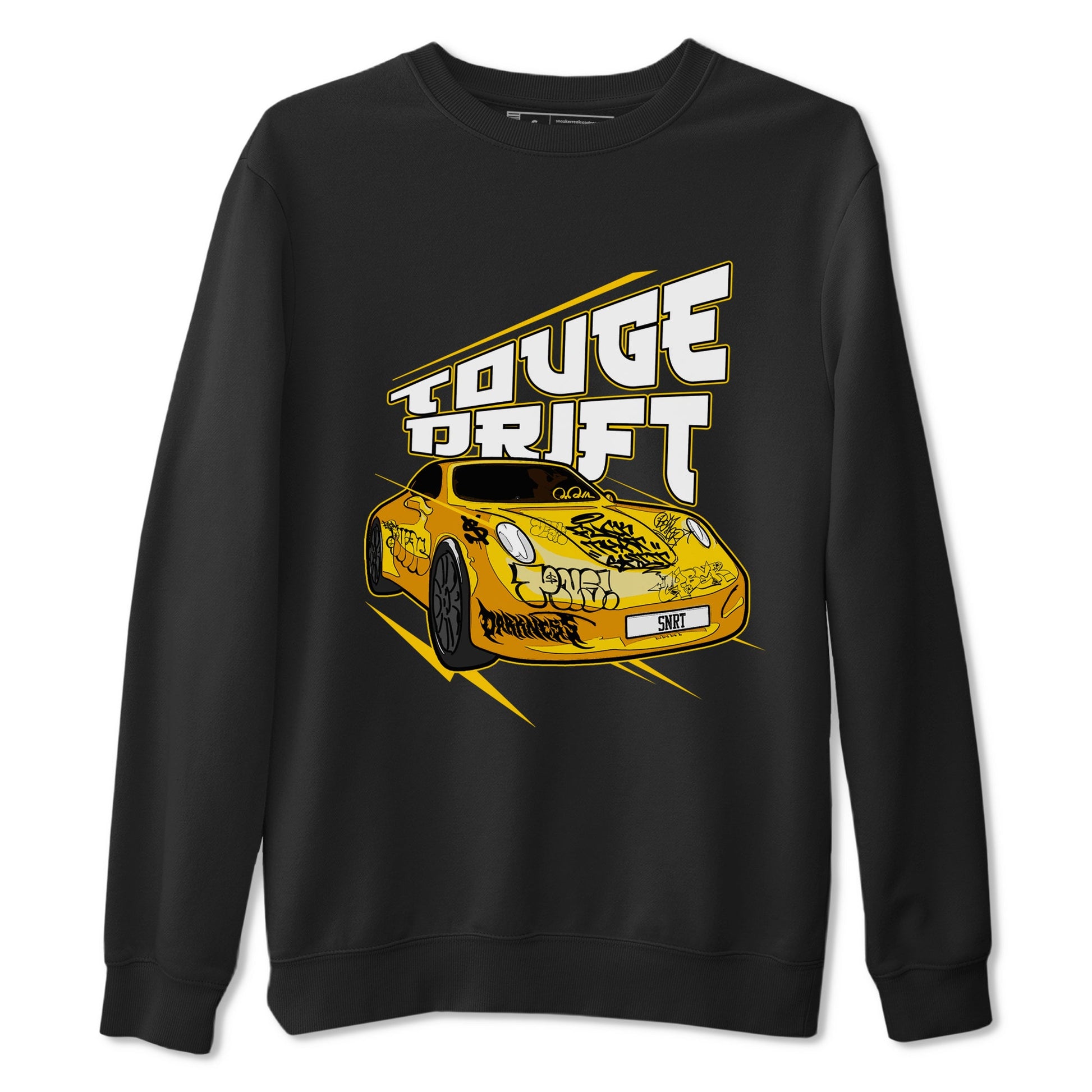 Air Jordan 6 Yellow Ochre shirt to match jordans Touge Drift sneaker tees AJ6 Yellow Ochre SNRT Sneaker Release Tees Unisex Black 2 T-Shirt