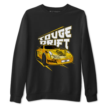 Air Jordan 6 Yellow Ochre shirt to match jordans Touge Drift sneaker tees AJ6 Yellow Ochre SNRT Sneaker Release Tees Unisex Black 2 T-Shirt