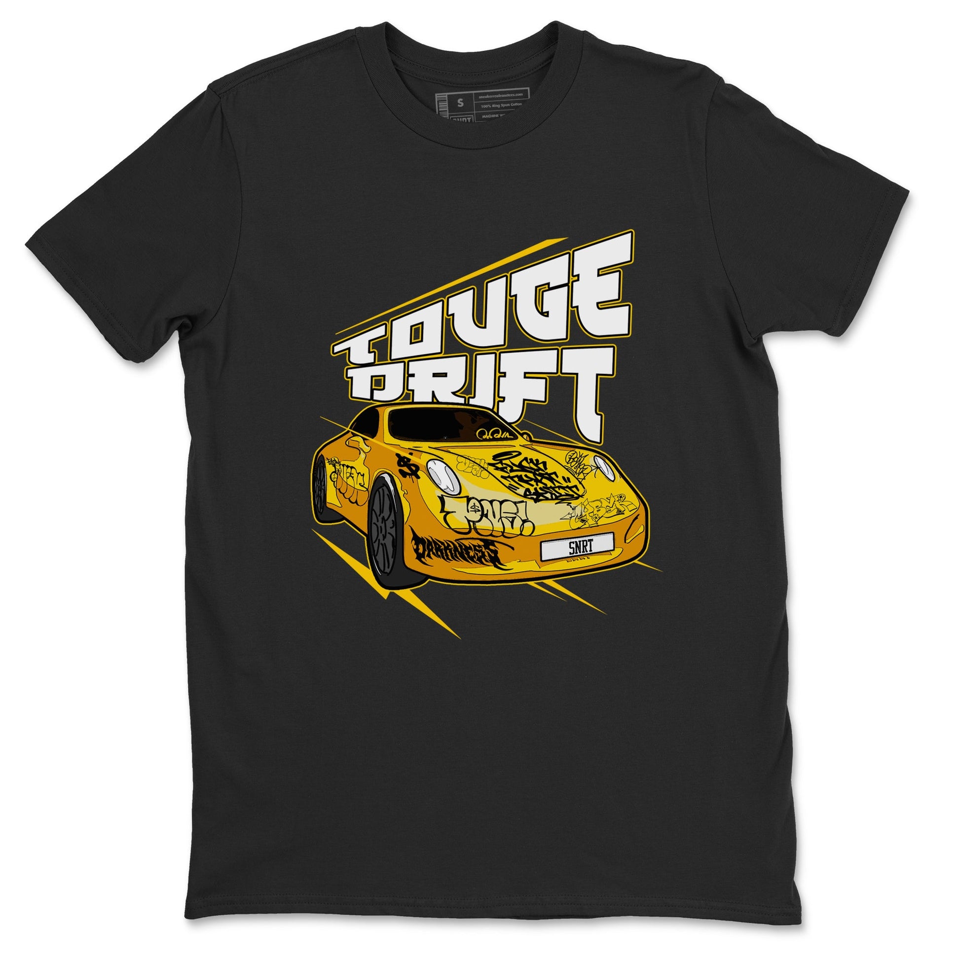 Air Jordan 6 Yellow Ochre shirt to match jordans Touge Drift sneaker tees AJ6 Yellow Ochre SNRT Sneaker Release Tees Unisex Black 2 T-Shirt