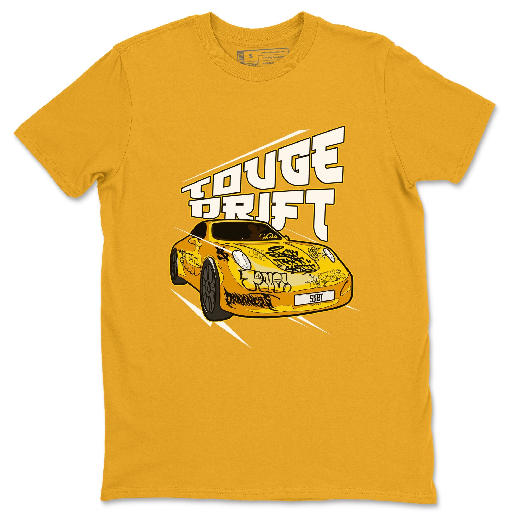 Air Jordan 6 Yellow Ochre shirt to match jordans Touge Drift sneaker tees AJ6 Yellow Ochre SNRT Sneaker Release Tees Unisex Gold 2 T-Shirt