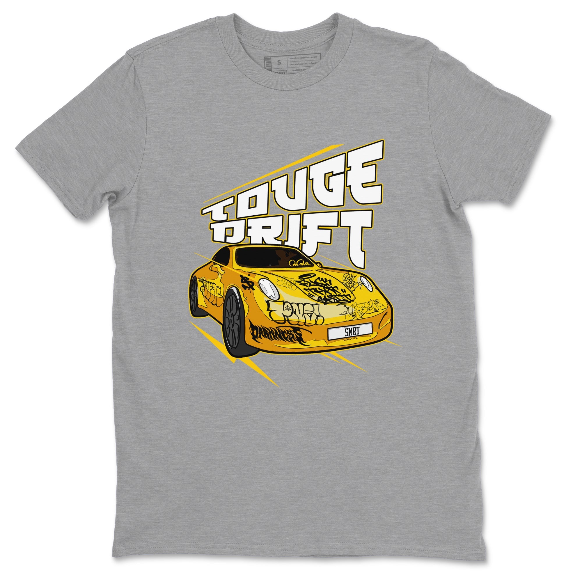 Air Jordan 6 Yellow Ochre shirt to match jordans Touge Drift sneaker tees AJ6 Yellow Ochre SNRT Sneaker Release Tees Unisex Heather Grey 2 T-Shirt