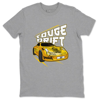 Air Jordan 6 Yellow Ochre shirt to match jordans Touge Drift sneaker tees AJ6 Yellow Ochre SNRT Sneaker Release Tees Unisex Heather Grey 2 T-Shirt