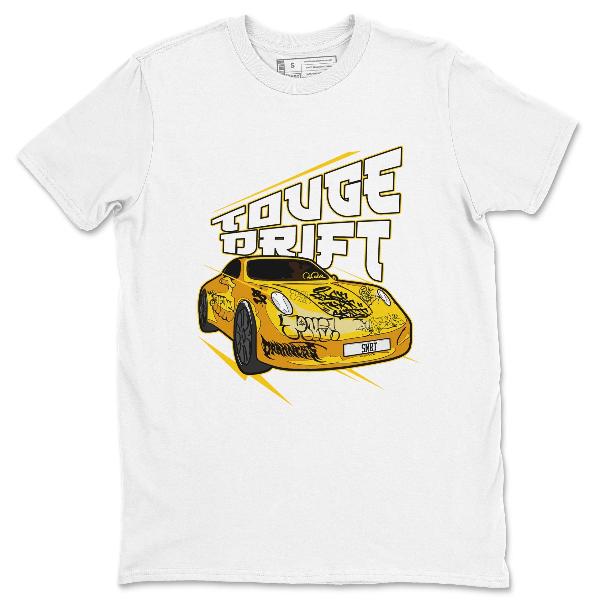 Air Jordan 6 Yellow Ochre shirt to match jordans Touge Drift sneaker tees AJ6 Yellow Ochre SNRT Sneaker Release Tees Unisex White 2 T-Shirt