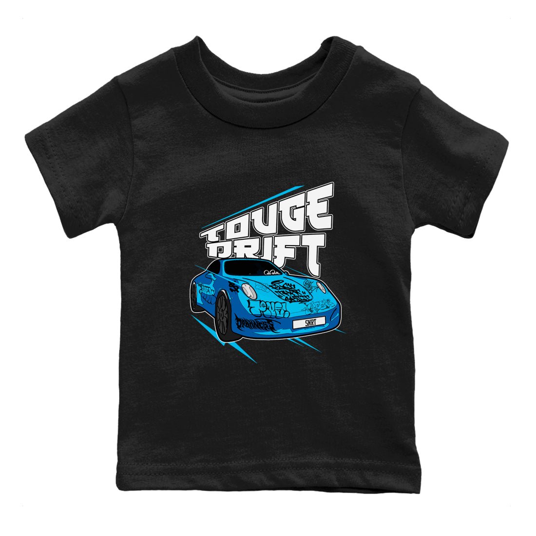 9s Powder Blue shirt to match jordans Touge Drift sneaker tees Air Jordan 9 Powder Blue SNRT sneaker release tees baby toddler Black 2 cotton Shirt