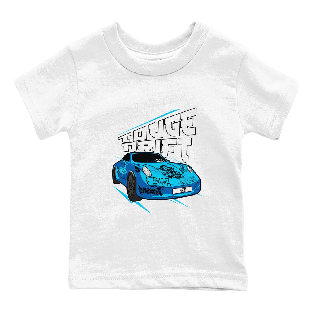 9s Powder Blue shirt to match jordans Touge Drift sneaker tees Air Jordan 9 Powder Blue SNRT sneaker release tees baby toddler White 2 cotton Shirt