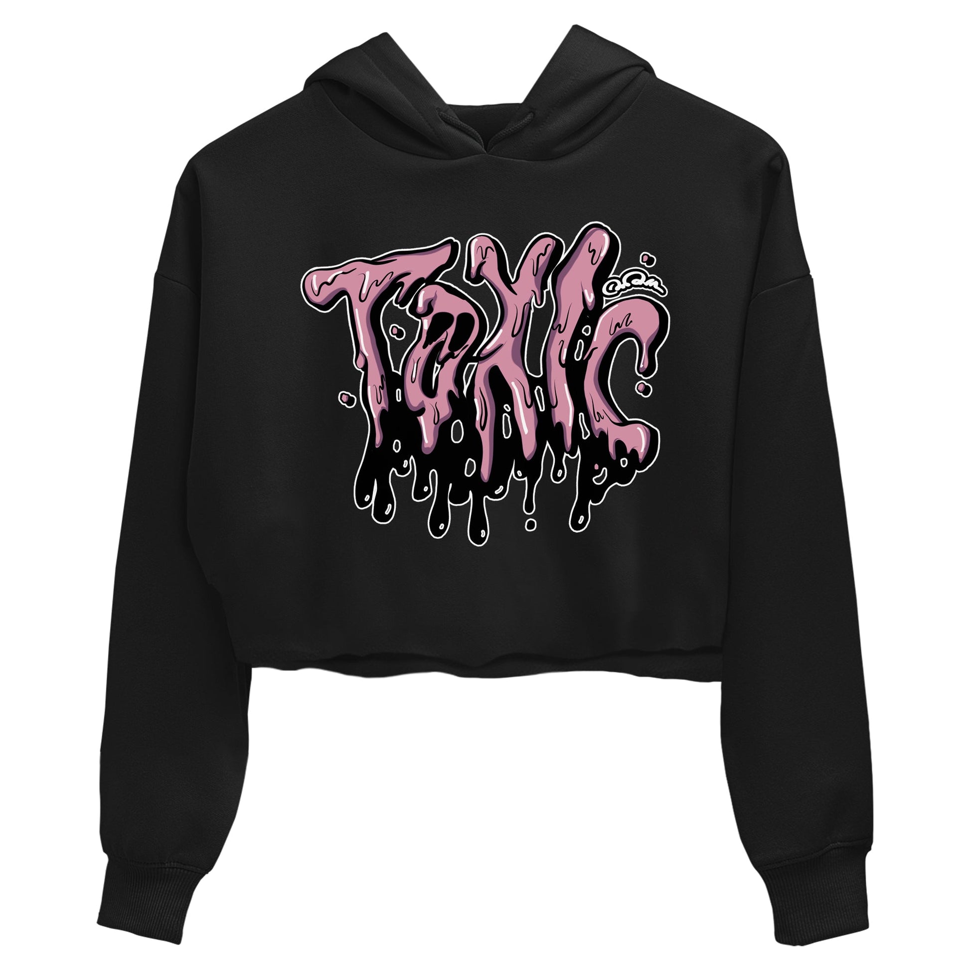 Air Jordan 1 Mauve shirt to match jordans Toxic sneaker tees AJ1Mauve SNRT Sneaker Release Tees Black 2 Crop T-Shirt
