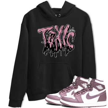 Air Jordan 1 Mauve shirt to match jordans Toxic sneaker tees AJ1Mauve SNRT Sneaker Release Tees Unisex Black 1 T-Shirt