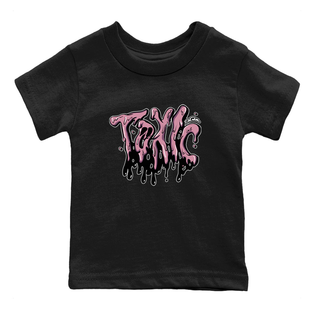 Air Jordan 1 Mauve shirt to match jordans Toxic sneaker tees AJ1Mauve SNRT Sneaker Release Tees Baby Toddler Black 2 T-Shirt