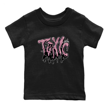 Air Jordan 1 Mauve shirt to match jordans Toxic sneaker tees AJ1Mauve SNRT Sneaker Release Tees Baby Toddler Black 2 T-Shirt