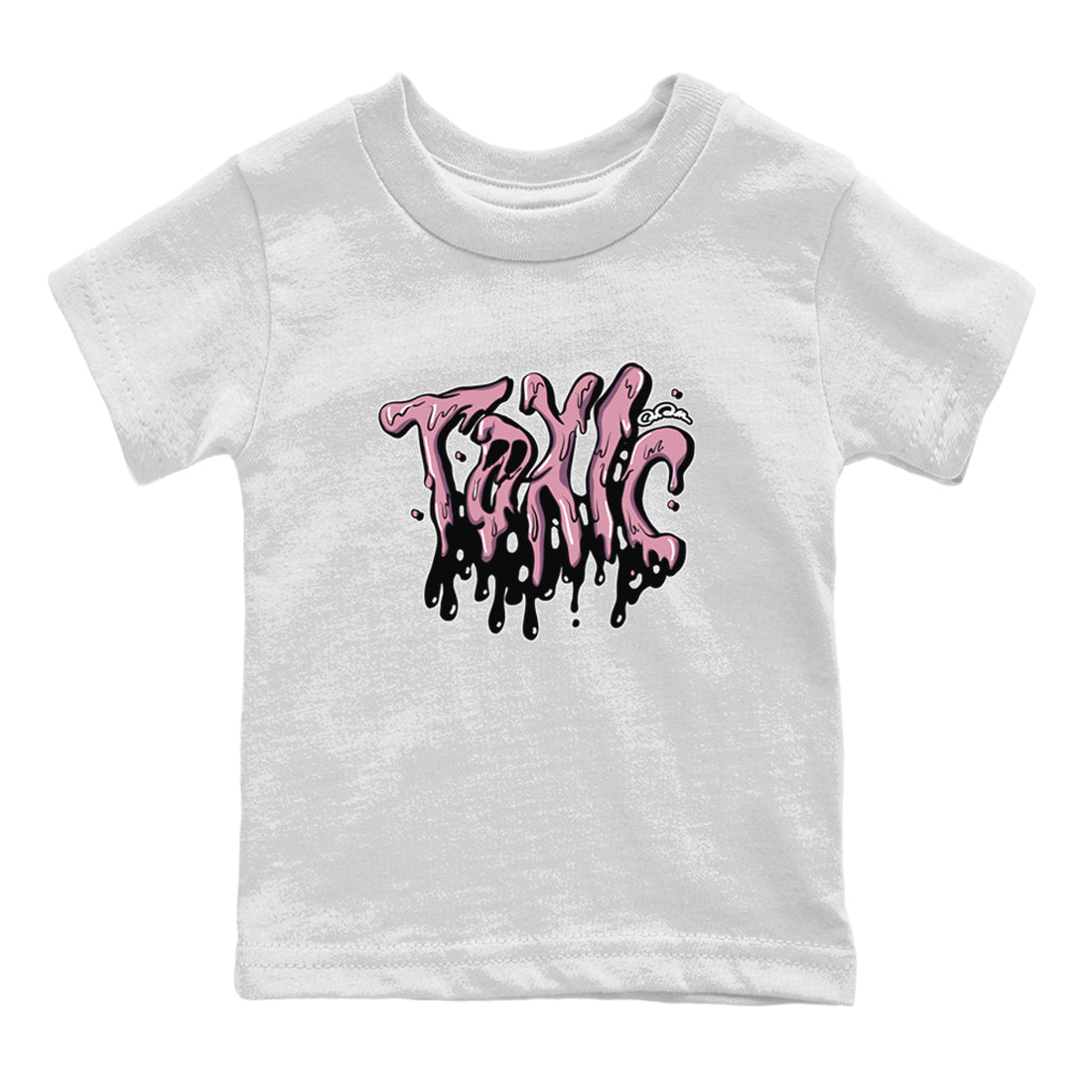 Air Jordan 1 Mauve shirt to match jordans Toxic sneaker tees AJ1Mauve SNRT Sneaker Release Tees Baby Toddler White 2 T-Shirt