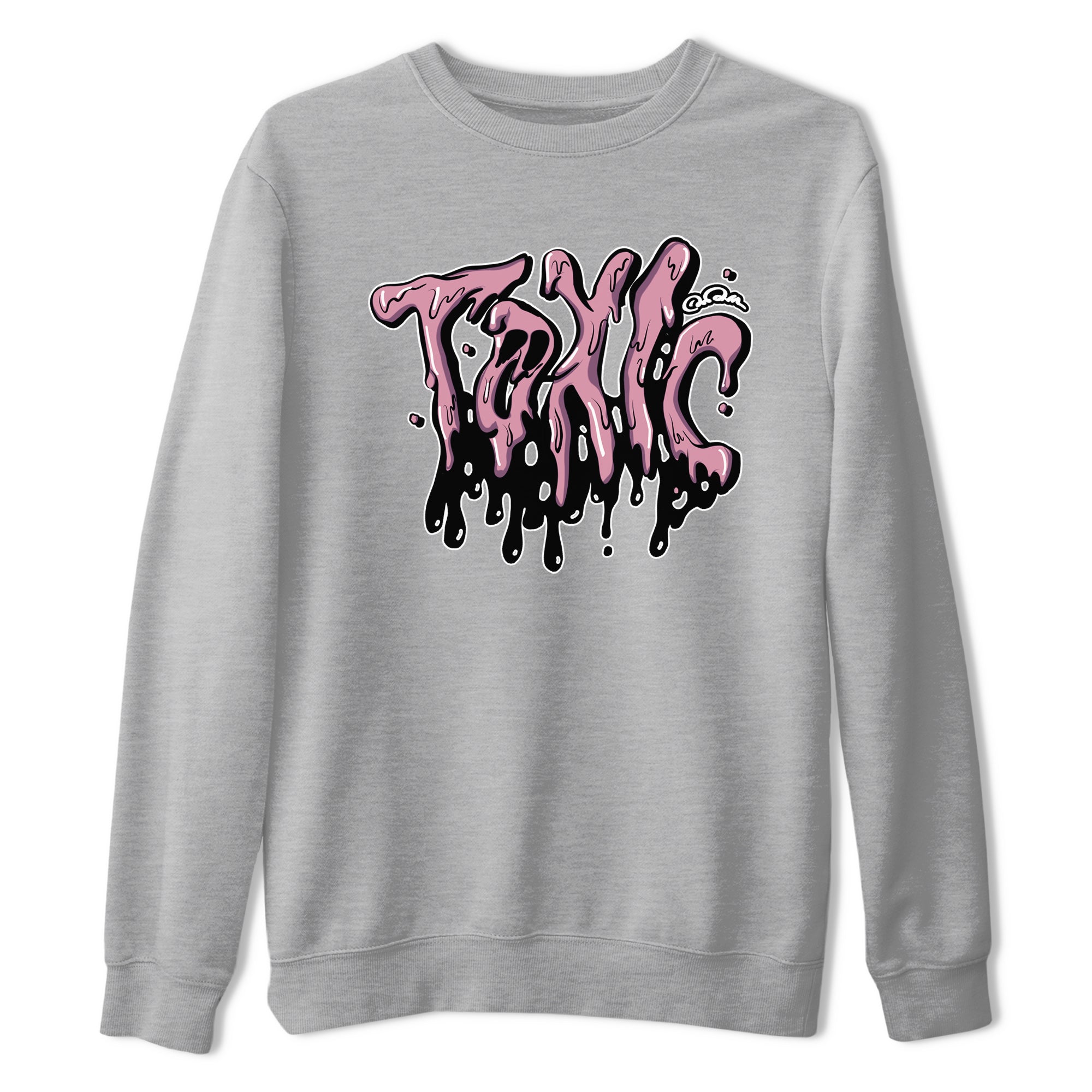 Air Jordan 1 Mauve shirt to match jordans Toxic sneaker tees AJ1Mauve SNRT Sneaker Release Tees Unisex Heather Grey 2 T-Shirt