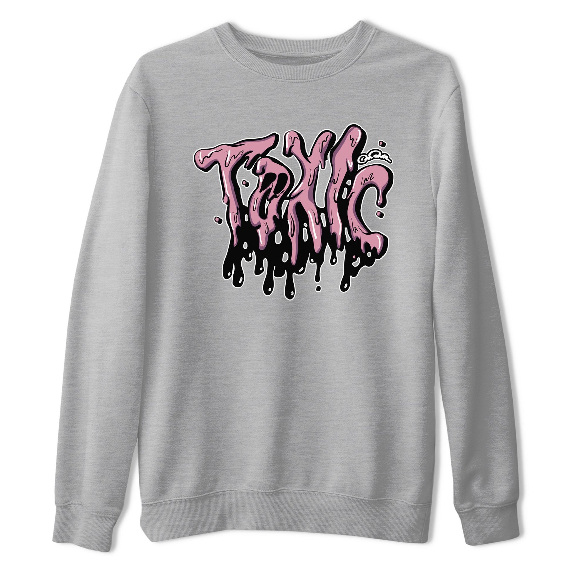 Air Jordan 1 Mauve shirt to match jordans Toxic sneaker tees AJ1Mauve SNRT Sneaker Release Tees Unisex Heather Grey 2 T-Shirt