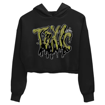 Air Jordan 1 Travis Scott Golf shirt to match jordans Toxic sneaker tees AJ1 lowTravis Scott Golf SNRT Sneaker Release Tees Black 2 Crop T-Shirt