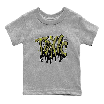 Air Jordan 1 Travis Scott Golf shirt to match jordans Toxic sneaker tees AJ1 lowTravis Scott Golf SNRT Sneaker Release Tees Baby Toddler Heather Grey 2 T-Shirt