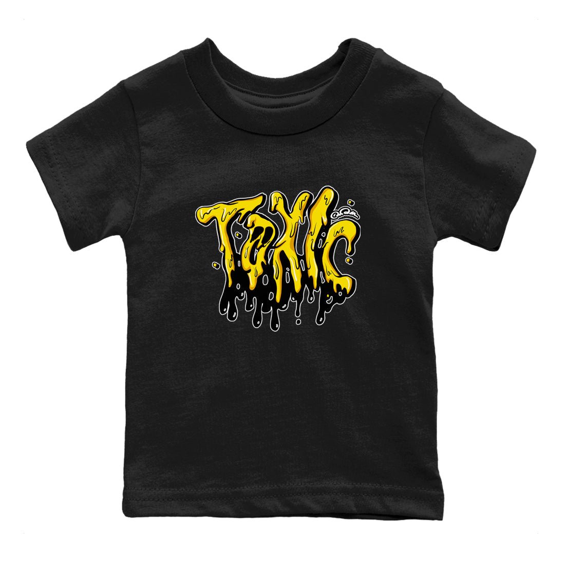 1s Yellow Ochre shirt to match jordans Toxic sneaker tees Air Jordan 1 Yellow Ochre SNRT sneaker release tees baby toddler Black 2 cotton Shirt