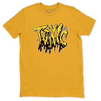 1s Yellow Ochre shirt to match jordans Toxic sneaker tees Air Jordan 1 Yellow Ochre SNRT Sneaker Release Tees unisex cotton Gold 2 crew neck shirt
