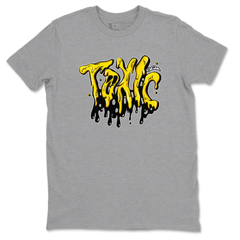 1s Yellow Ochre shirt to match jordans Toxic sneaker tees Air Jordan 1 Yellow Ochre SNRT Sneaker Release Tees unisex cotton Heather Grey 2 crew neck shirt