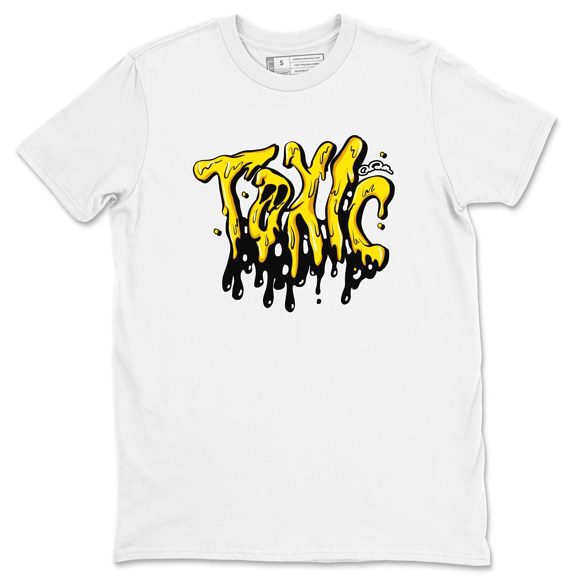 1s Yellow Ochre shirt to match jordans Toxic sneaker tees Air Jordan 1 Yellow Ochre SNRT Sneaker Release Tees unisex cotton White 2 crew neck shirt