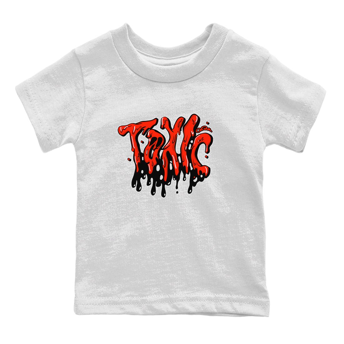 Air Jordan 12 Brilliant Orange Sneaker Match Tees Toxic Sneaker Tees AJ12 Brilliant Orange Sneaker Release Tees Kids Shirts White 2