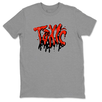 Air Jordan 12 Brilliant Orange Sneaker Match Tees Toxic Sneaker Tees AJ12 Brilliant Orange Sneaker Release Tees Unisex Shirts Heather Grey 2