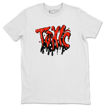 Air Jordan 12 Brilliant Orange Sneaker Match Tees Toxic Sneaker Tees AJ12 Brilliant Orange Sneaker Release Tees Unisex Shirts White 2