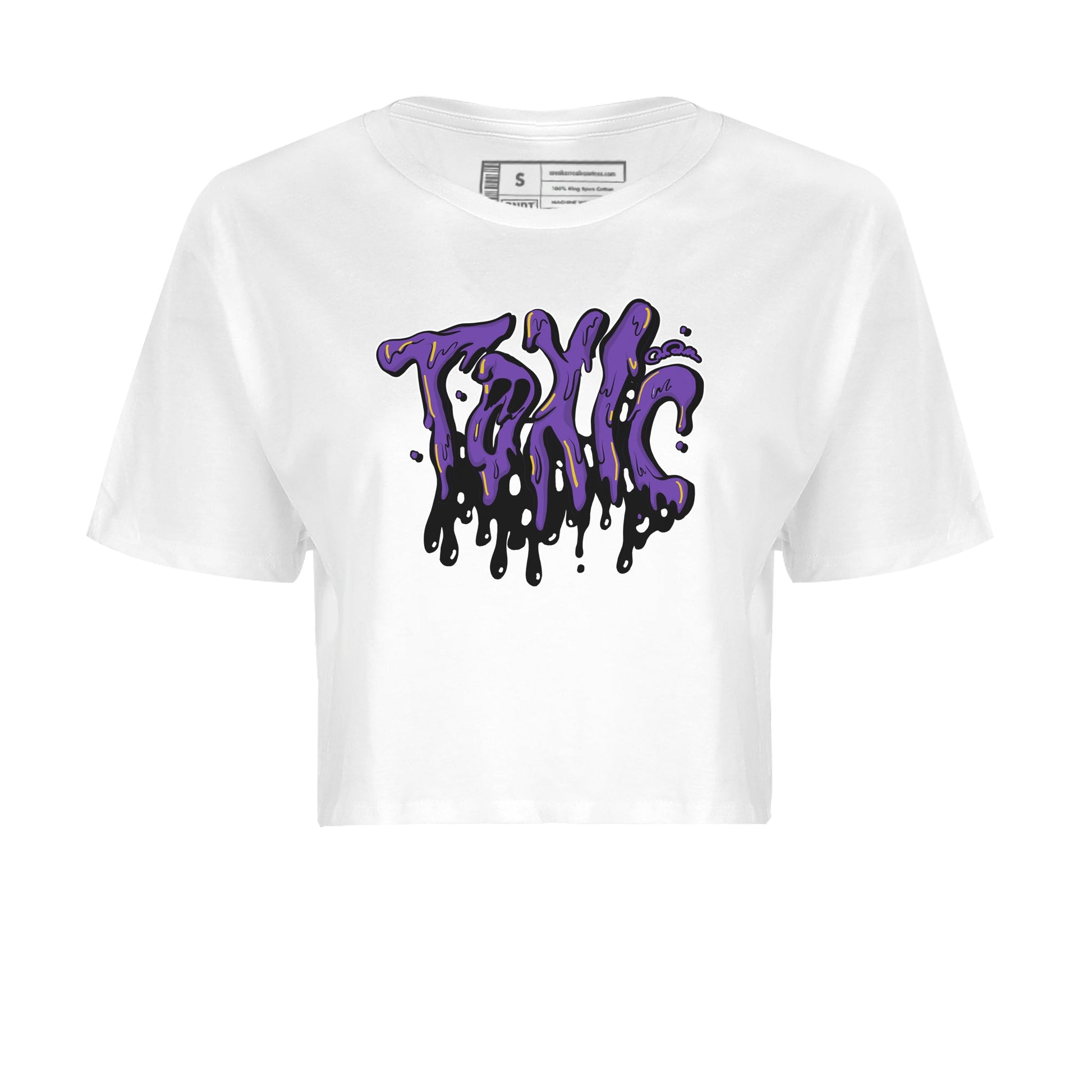 Air Jordan 12 Field Purple Sneaker Match Tees Toxic Sneaker Tees AJJordan 12 Lakers Sneaker Release Tees Women's Shirts White 2