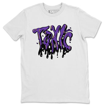 Air Jordan 12 Field Purple Sneaker Match Tees Toxic Sneaker Tees AJJordan 12 Lakers Sneaker Release Tees Unisex Shirts White 2