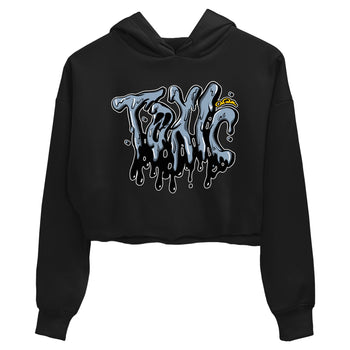 Air Jordan 13 Blue Grey shirt to match jordans Toxic sneaker tees AJ13 Blue Grey SNRT Sneaker Release Tees Black 2 crop length shirt