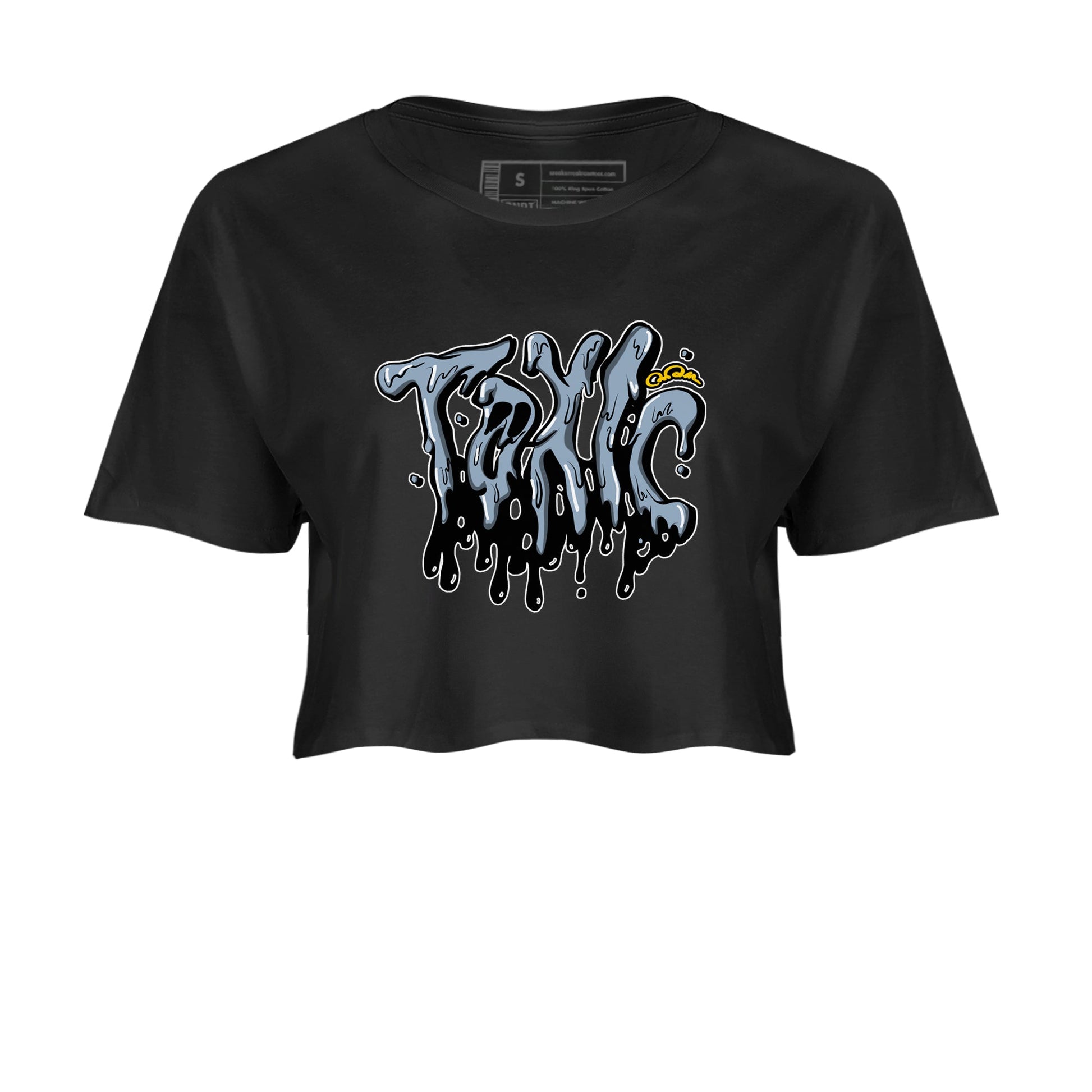 Air Jordan 13 Blue Grey shirt to match jordans Toxic sneaker tees AJ13 Blue Grey SNRT Sneaker Release Tees Black 2 crop length shirt